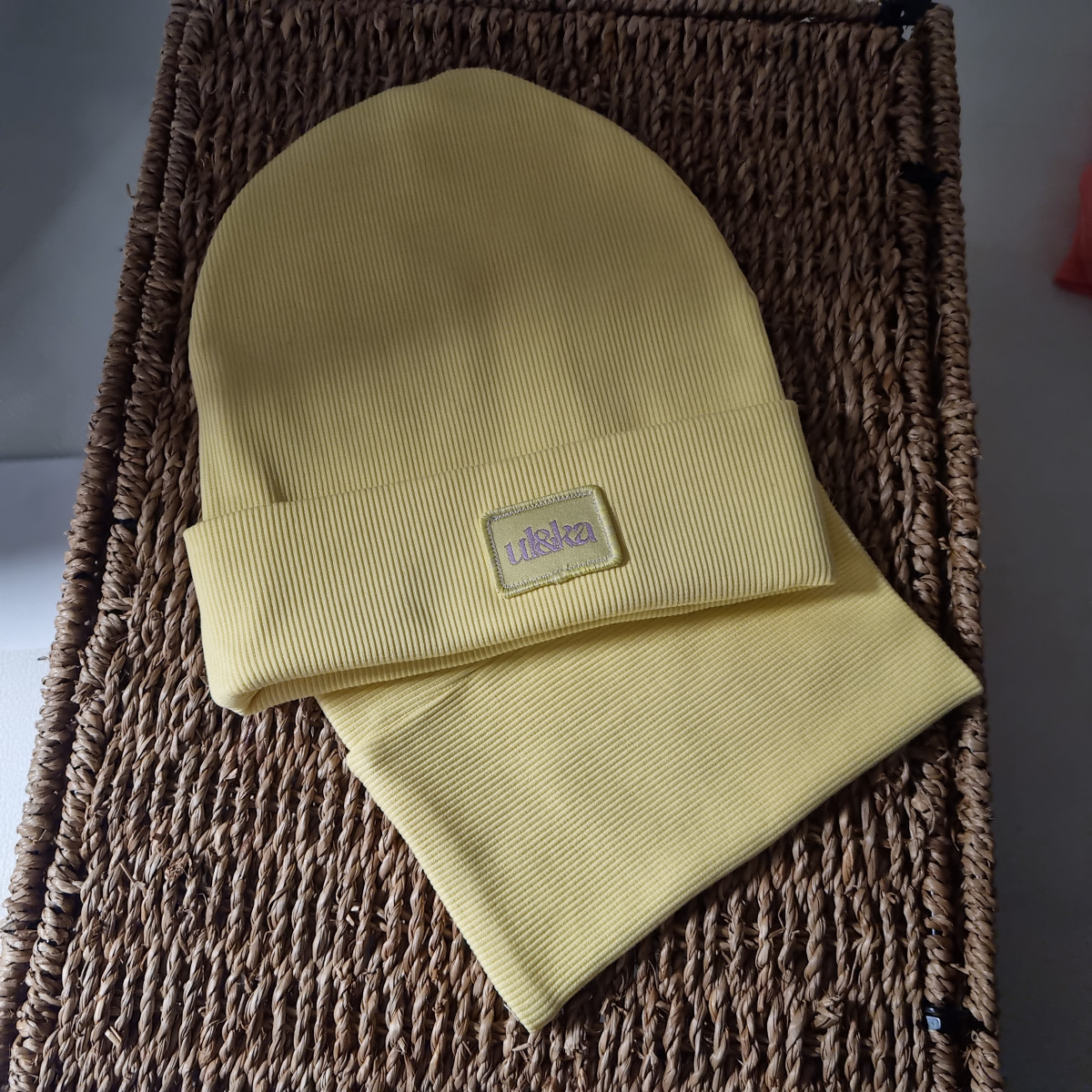 Set bonnet + col Ul&Ka Sunny Line - Boutique Toup'tibou - photo 6