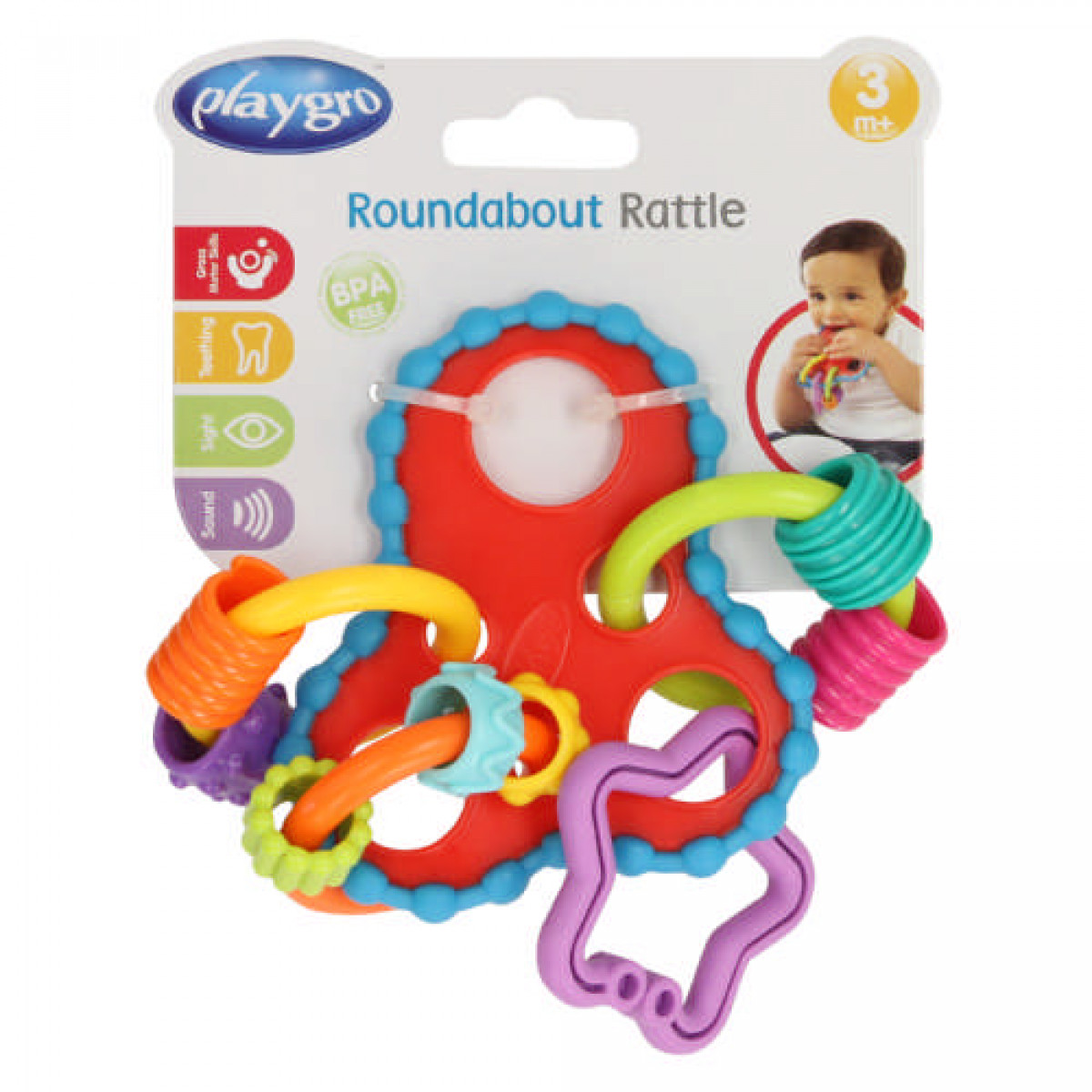 Jouet d'eveil Roundabout rattle - Boutique Toup'tibou - photo 6