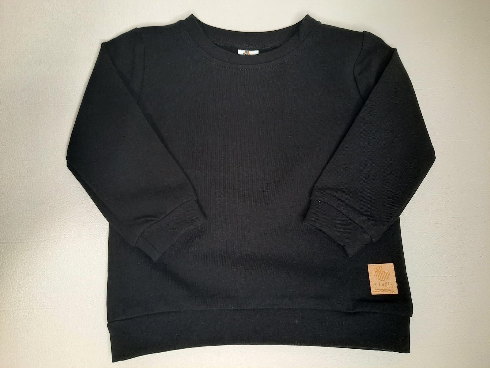 Sweatshirt 9 Lunes - Black - Boutique Toup'tibou - photo 6