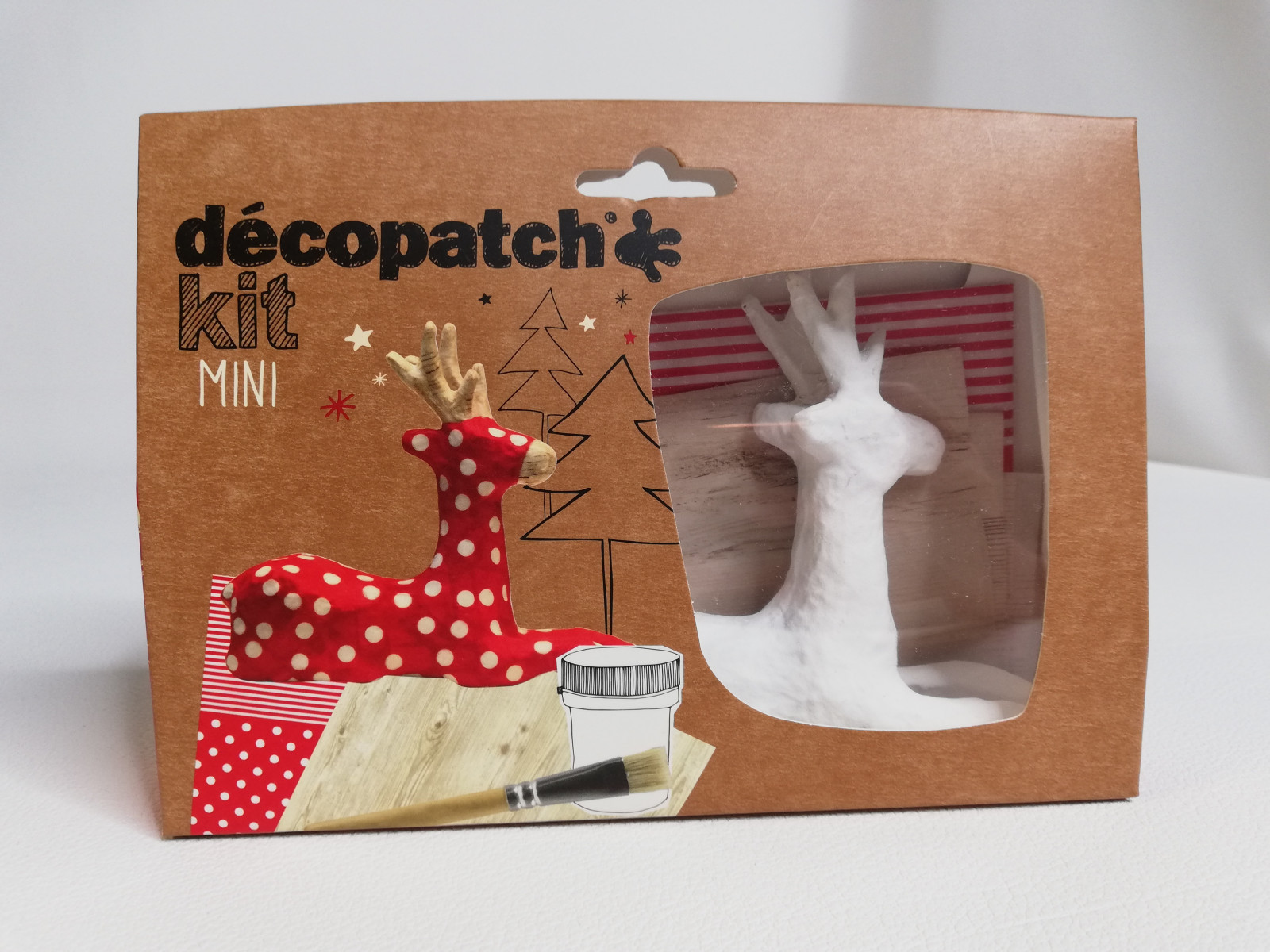 Kit mini décopatch - Renne de Noel - Boutique Toup'tibou - photo 6