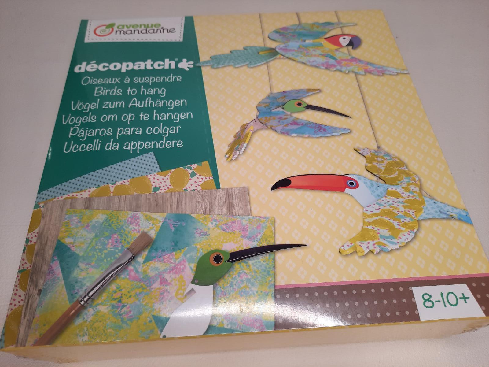 Coffret créatif - Décopatch oiseaux à suspendre - photo 6