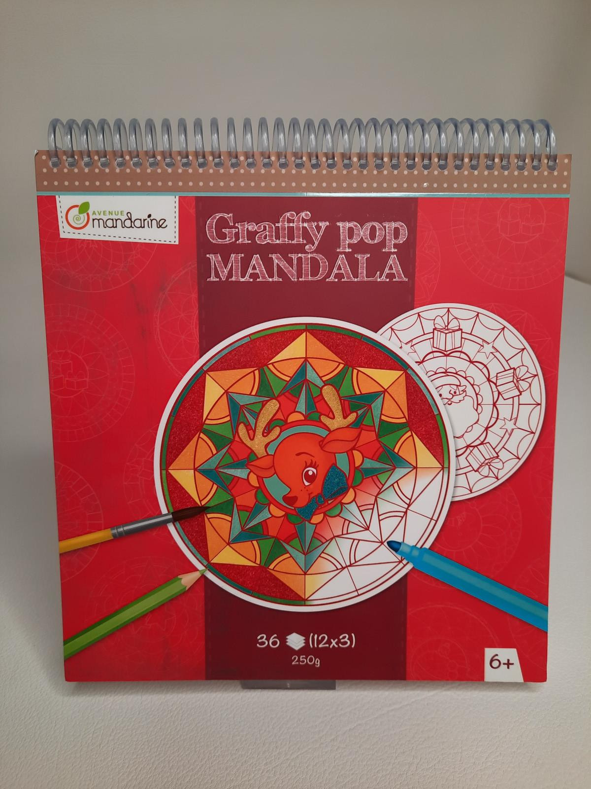 Graffy pop mandala - Boutique Toup'tibou - photo 6