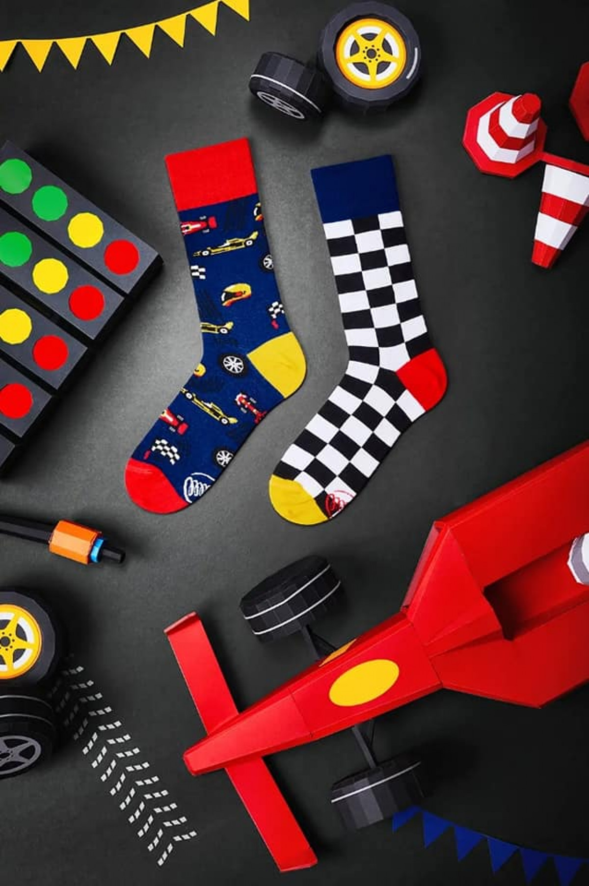 Chaussettes Many Mornings - Formula Racing - photo 7