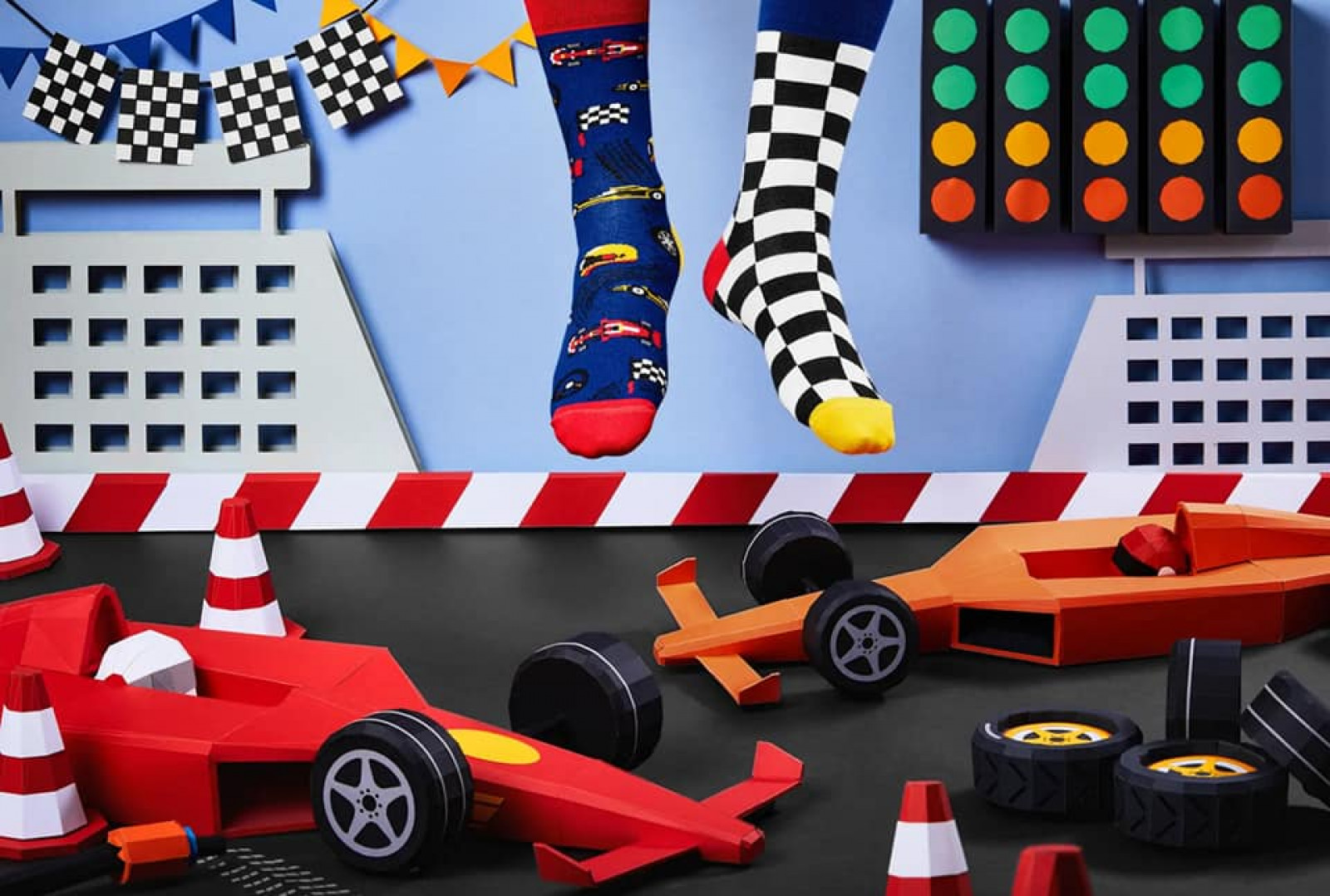 Chaussettes Many Mornings - Formula Racing - photo 8