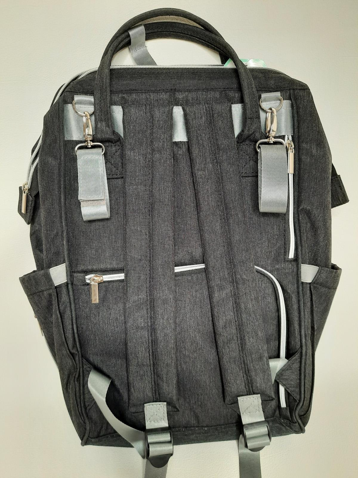 Sac à dos à langer noir - 6304-06 - photo 7