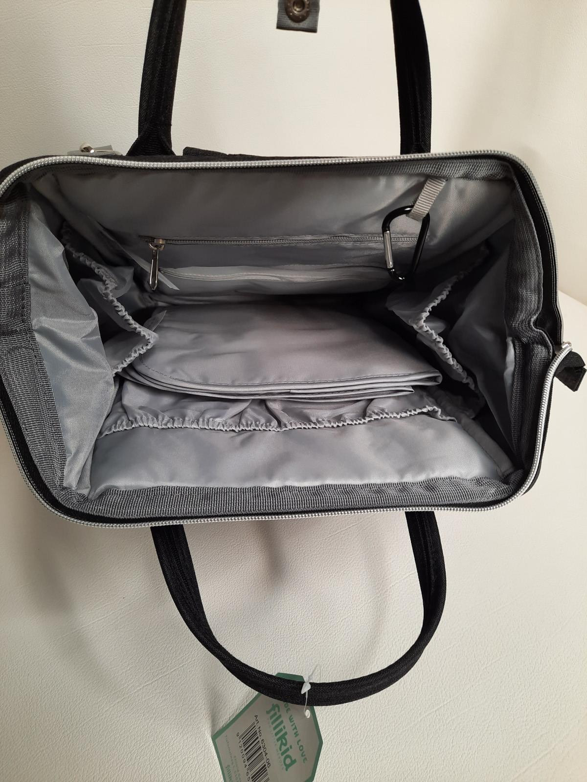 Sac à dos à langer noir - 6304-06 - photo 8