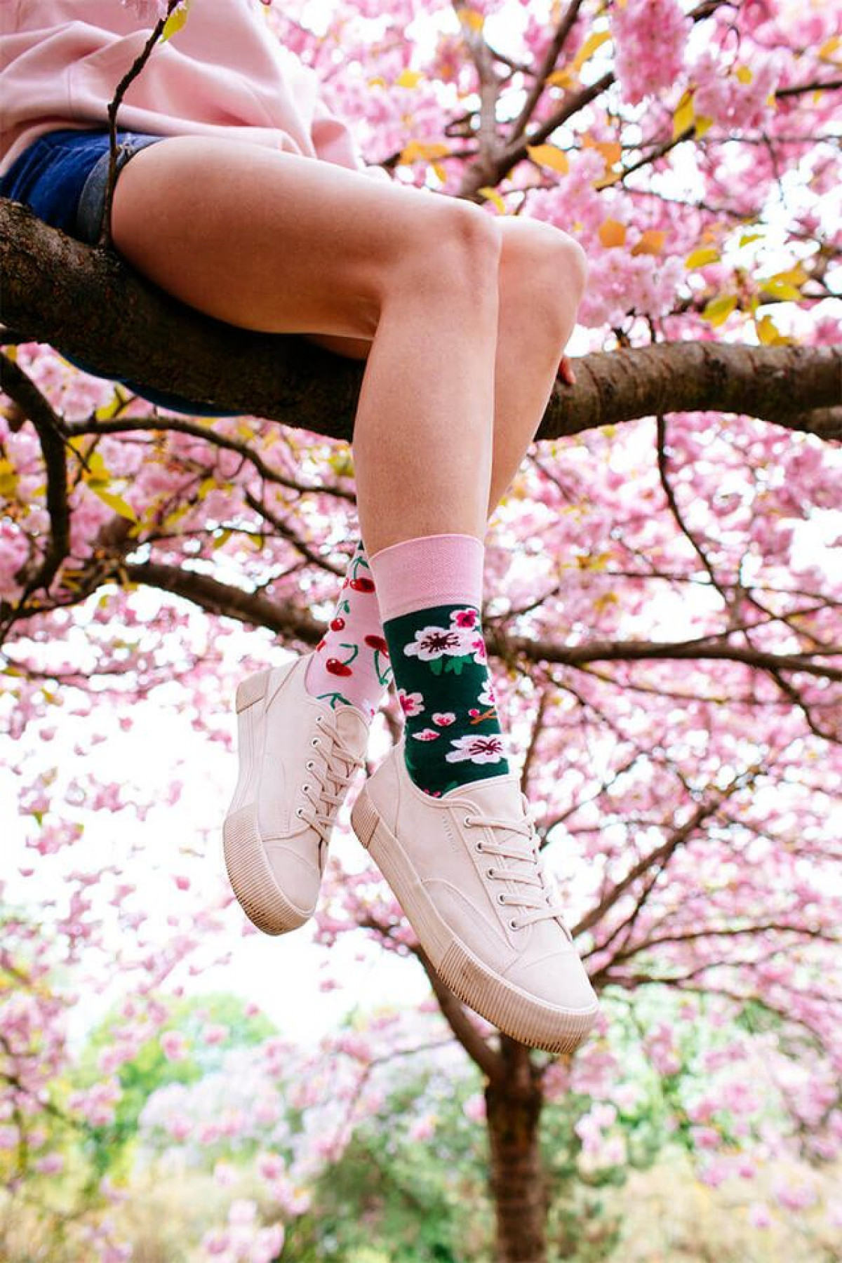 Chaussettes Many Morning - Cherry Blossom - photo 7