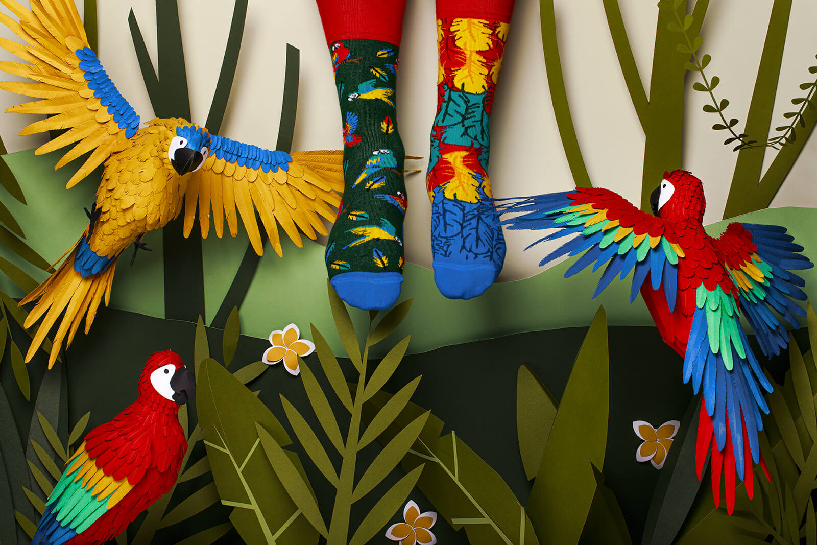 Chaussettes Many morning - Paradise parrot - photo 7