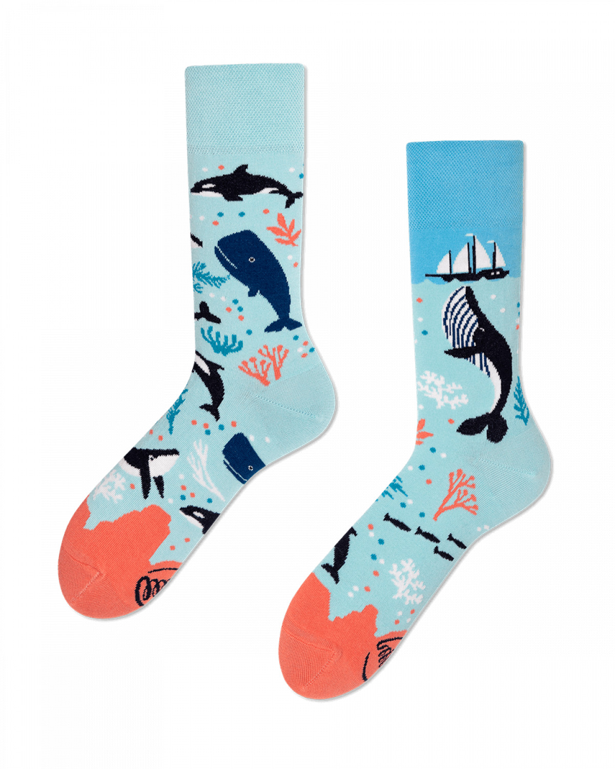 Chaussettes Many morning - Ocean life - Boutique Toup'tibou - photo 6