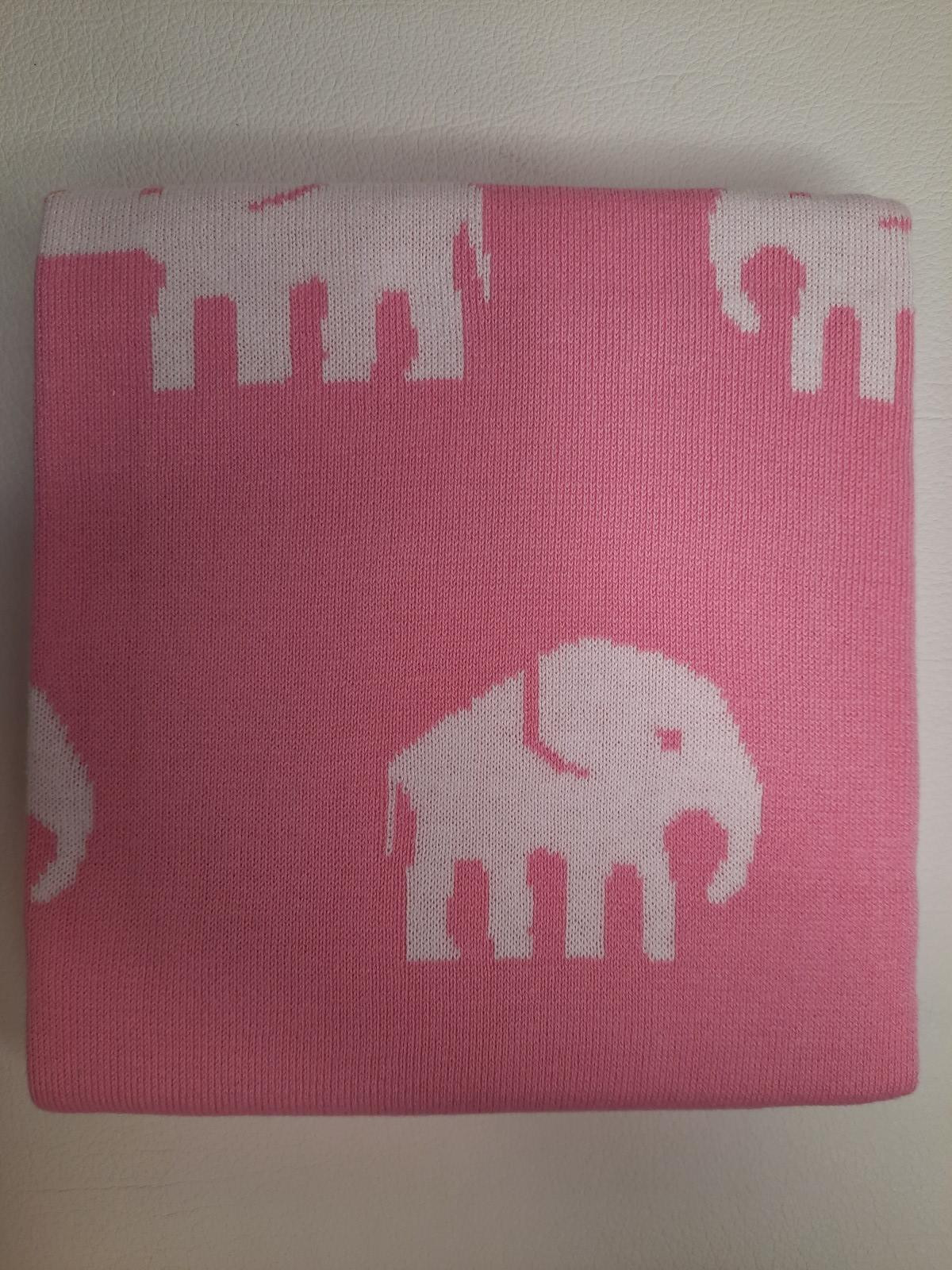 Couverture rose - Eléphant - 1600 - Boutique Toup'tibou - photo 6