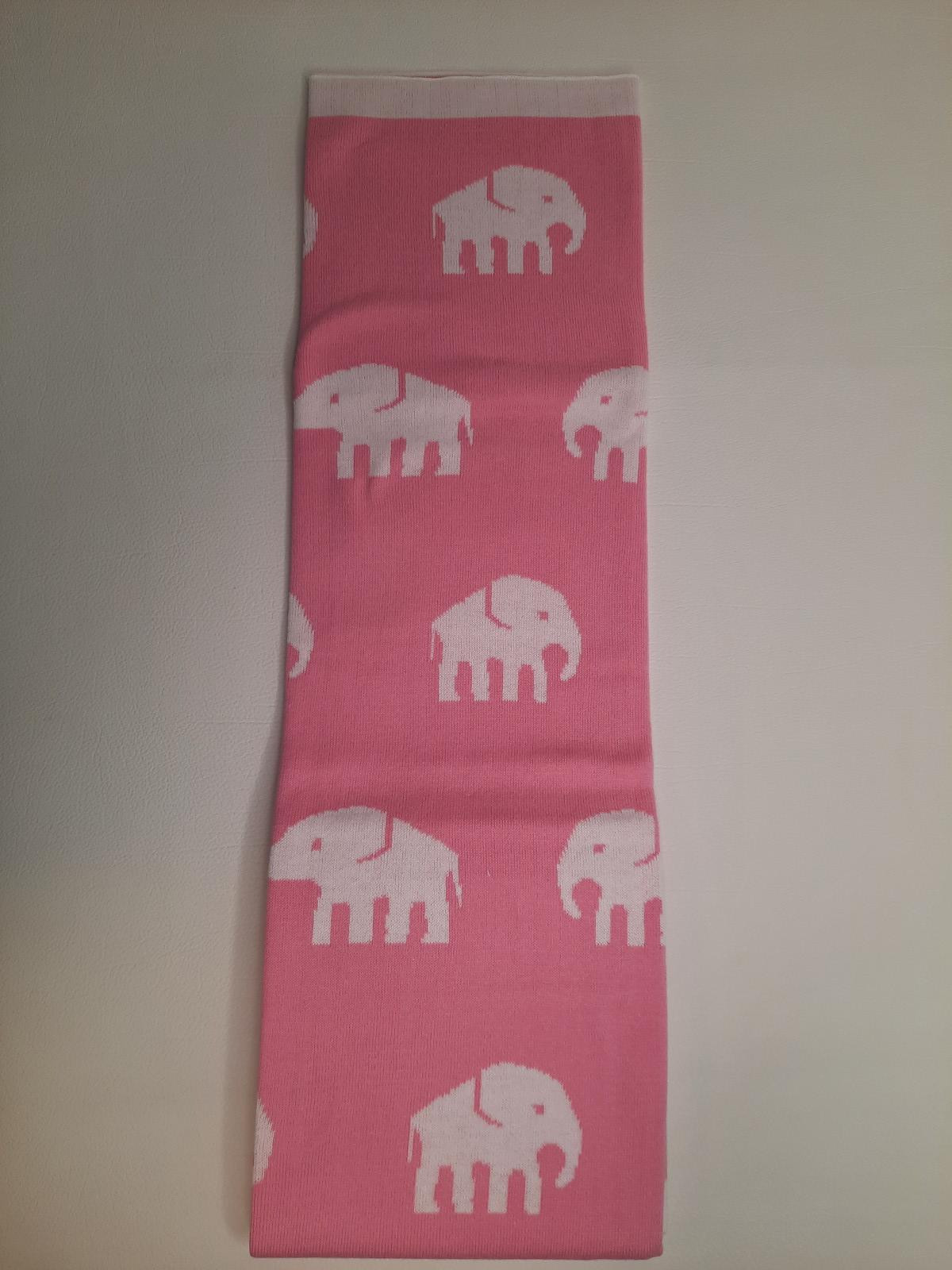 Couverture rose - Eléphant - 1600 - Boutique Toup'tibou - photo 7