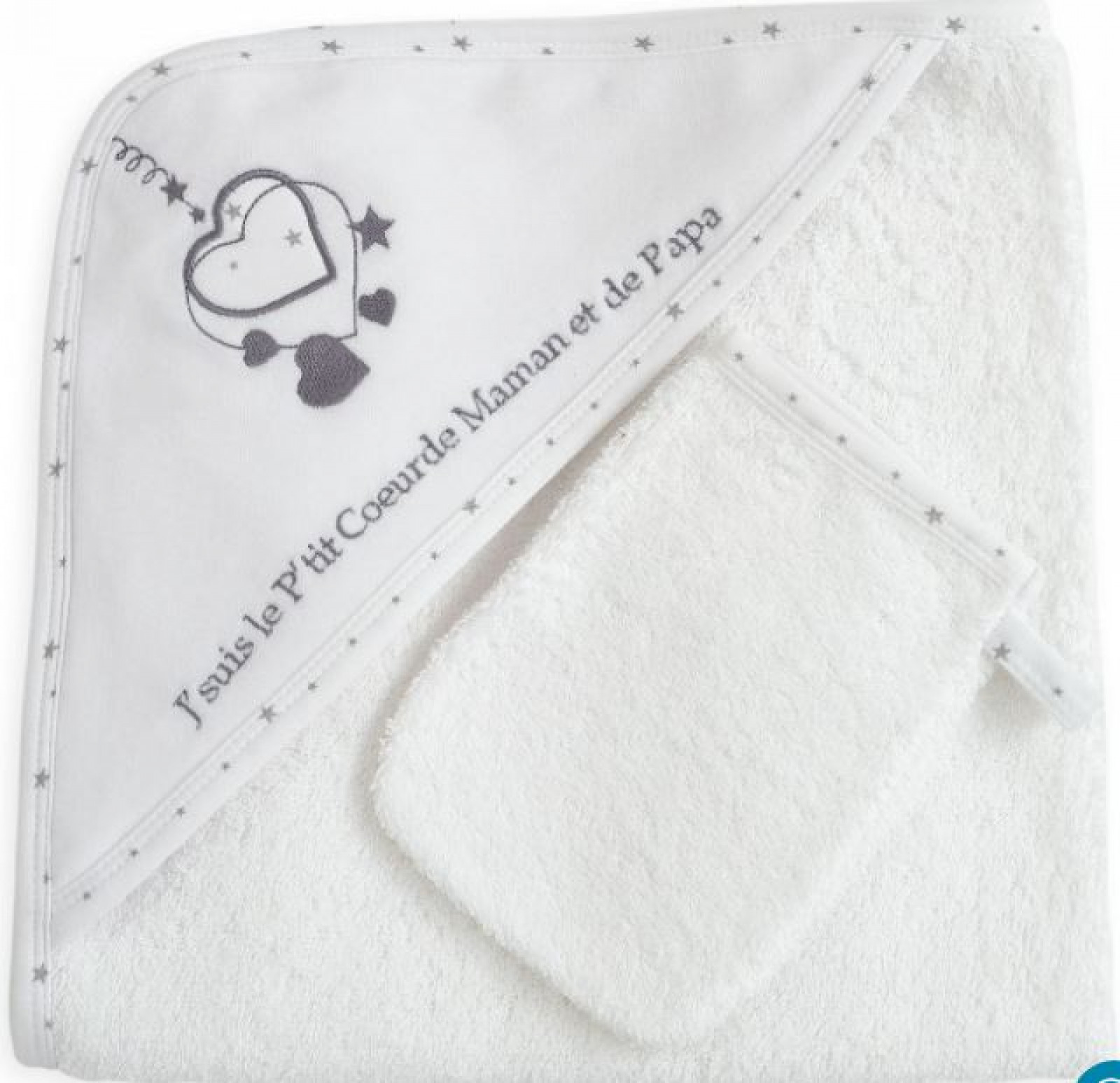 Cape de bain/ Poncho/ Gants - photo 23