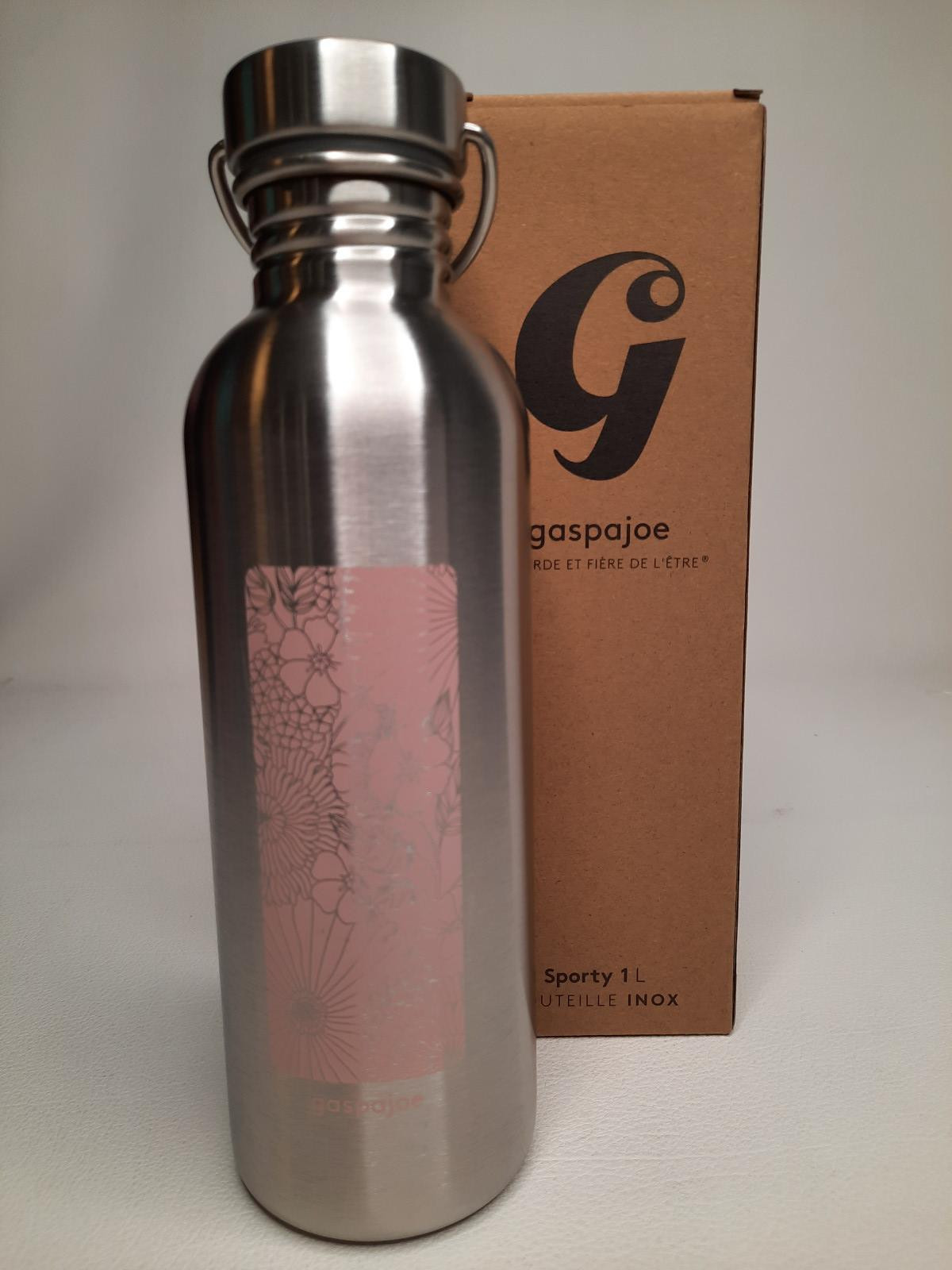 Gourde inox Sporty 1L - Champêtre rose - photo 7