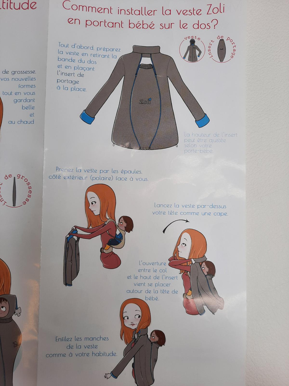 Veste de portage Zoli Rainsnow - photo 9
