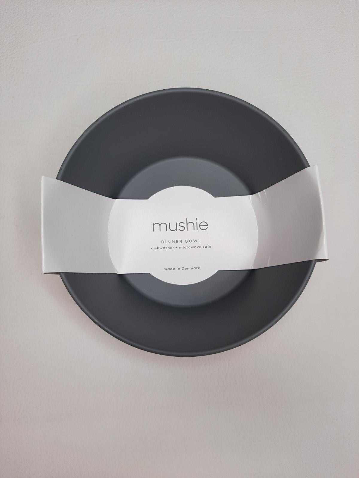 Lot de 2 bols anthracite rond Mushie - photo 7