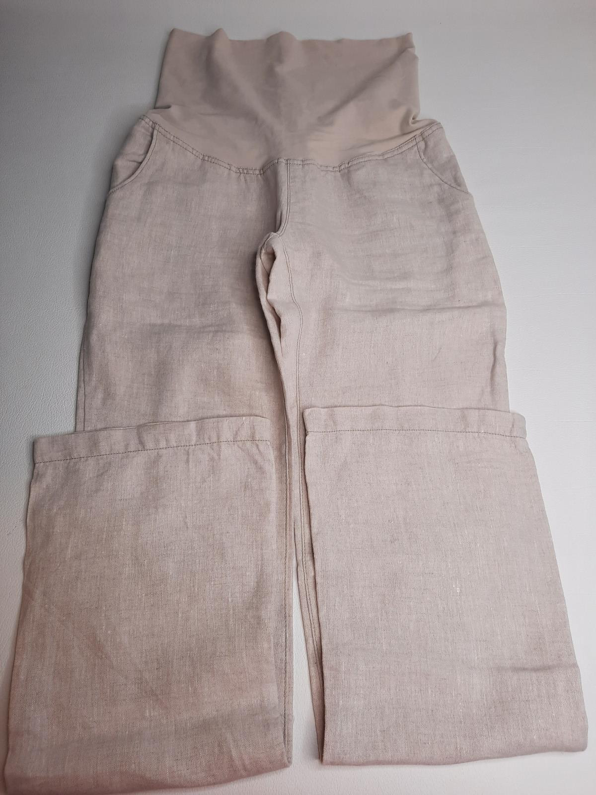Pantalon lin écru Taille 36 - Boutique Toup'tibou - photo 6