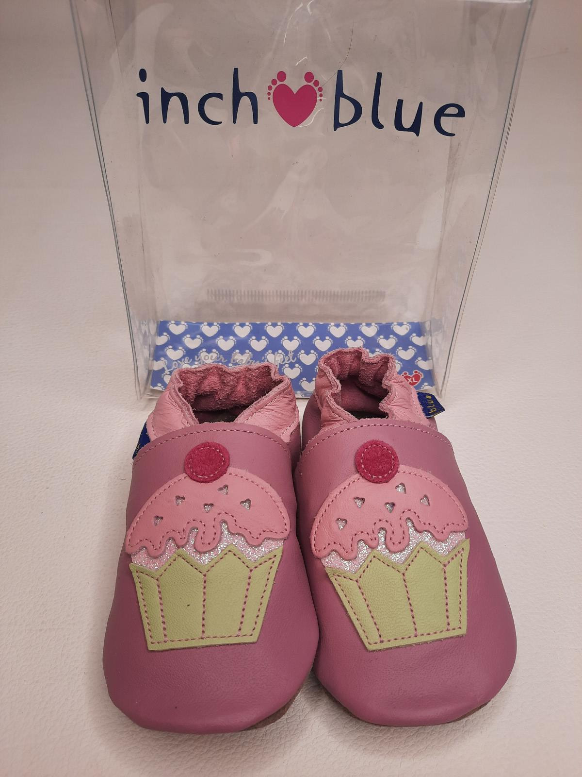 Chaussons en cuir 18-24 mois rose gâteau - photo 6