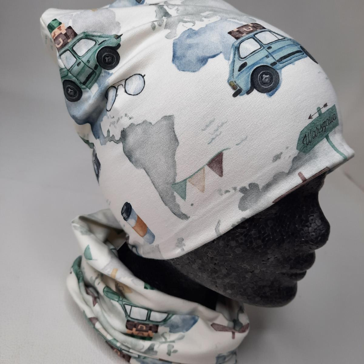 Set bonnet coton + col Ul&Ka - Fiat - photo 7