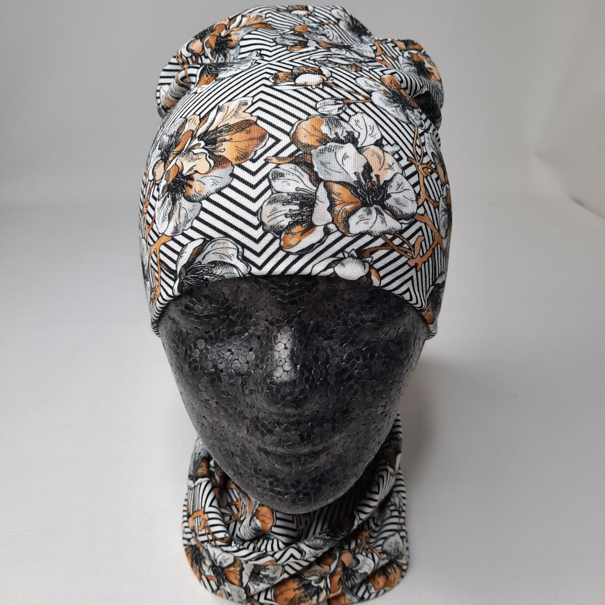Set bonnet coton + col Ul&Ka - Goldie - Boutique Toup'tibou - photo 6