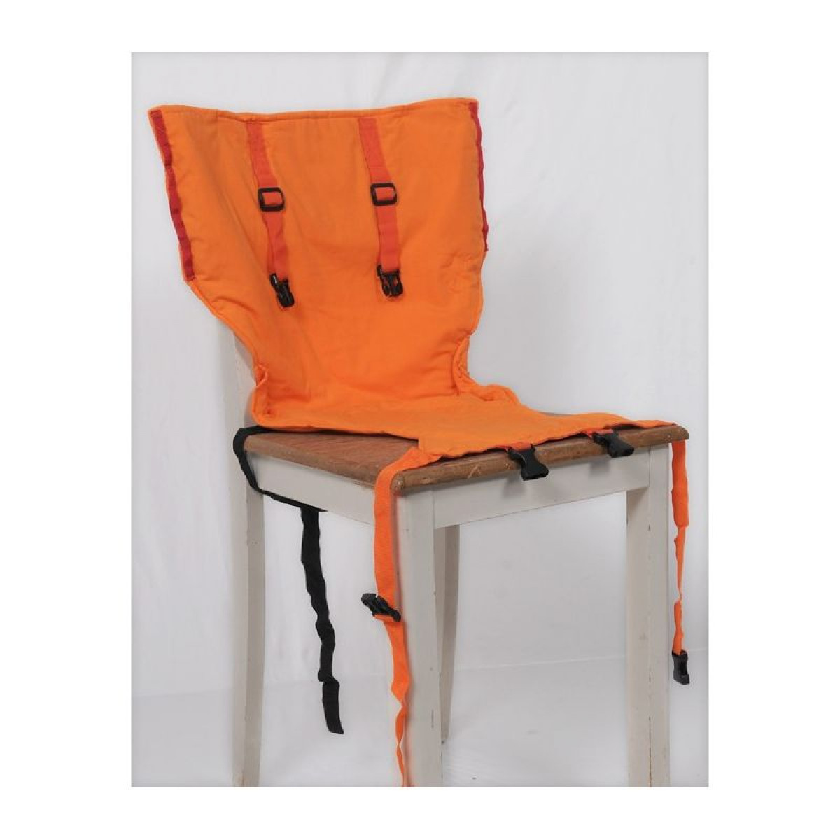 Sack'n seat chaise bébé nomade orange à pois vert - photo 8