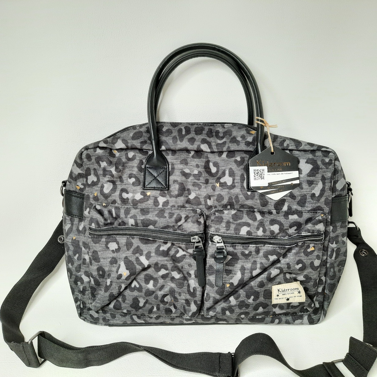 Sac à langer Kidzroom Leopard love black - 030-1097 - photo 6