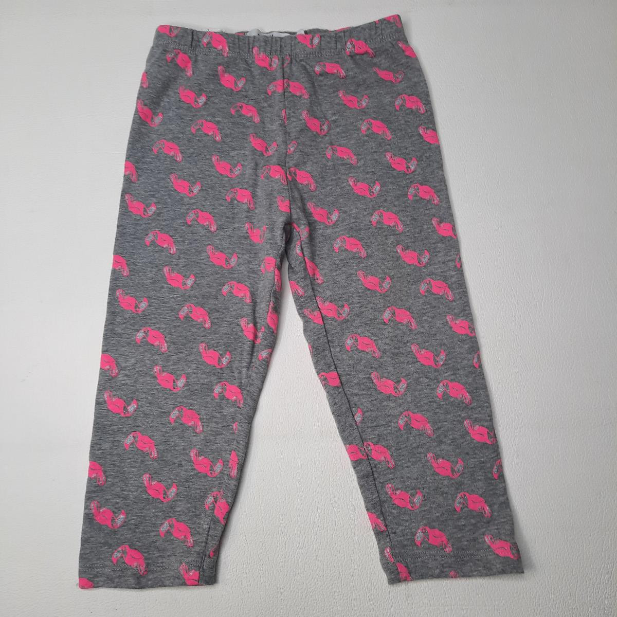 Legging gris à motif rose - photo 6