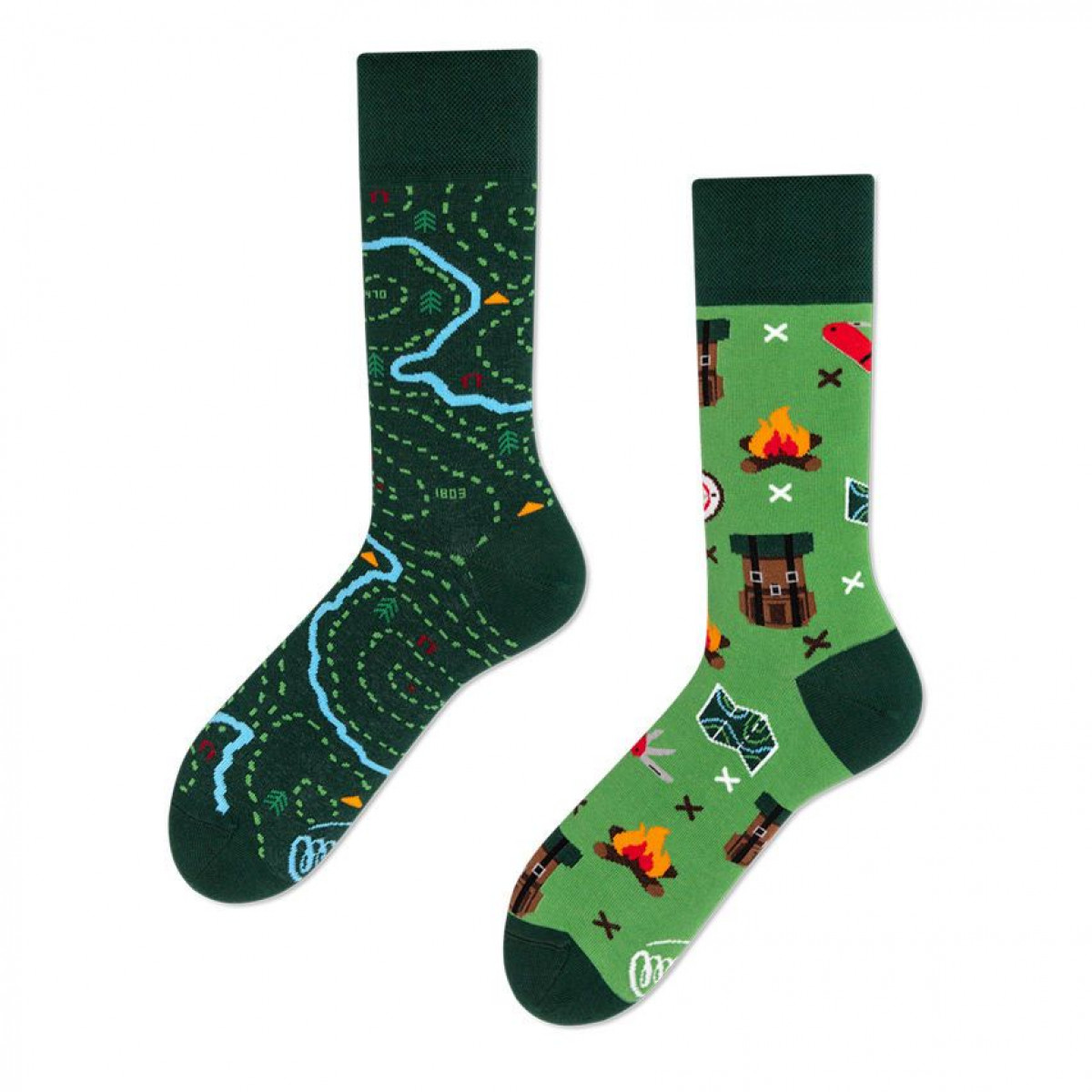Chaussettes Many Mornings - The map - photo 7