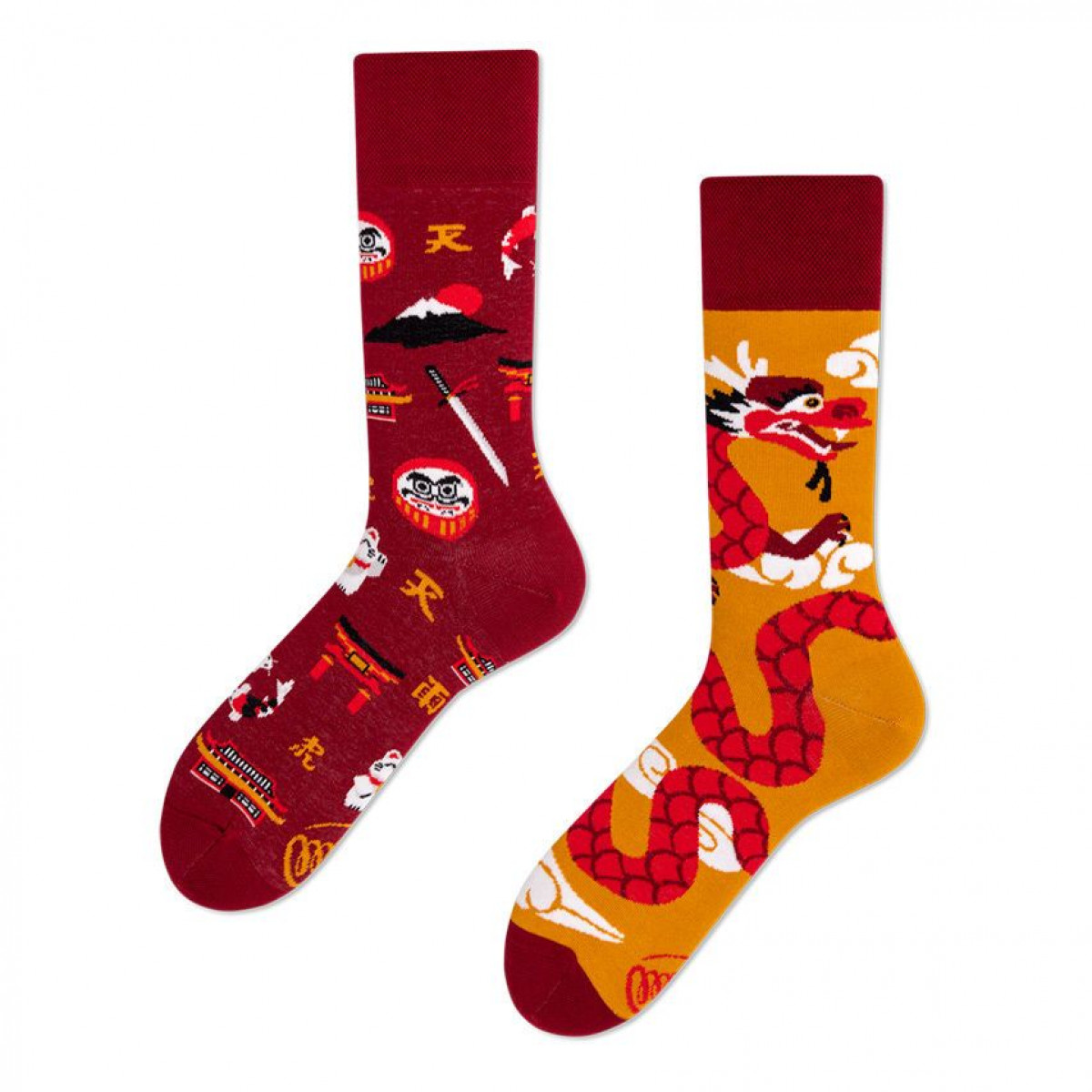 Chaussettes Many Mornings - Asian Dragon - photo 7