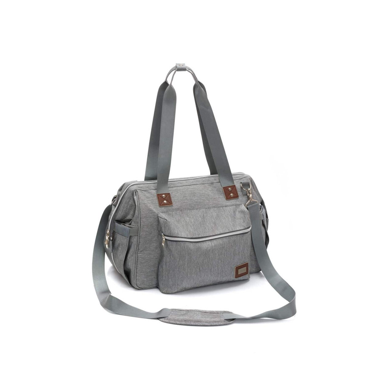 Sac à langer gris NEUF 6310- - Boutique Toup'tibou - photo 6