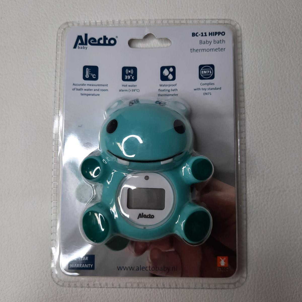 Alecto thermomètre de bain Hippo - Boutique Toup'tibou - photo 6