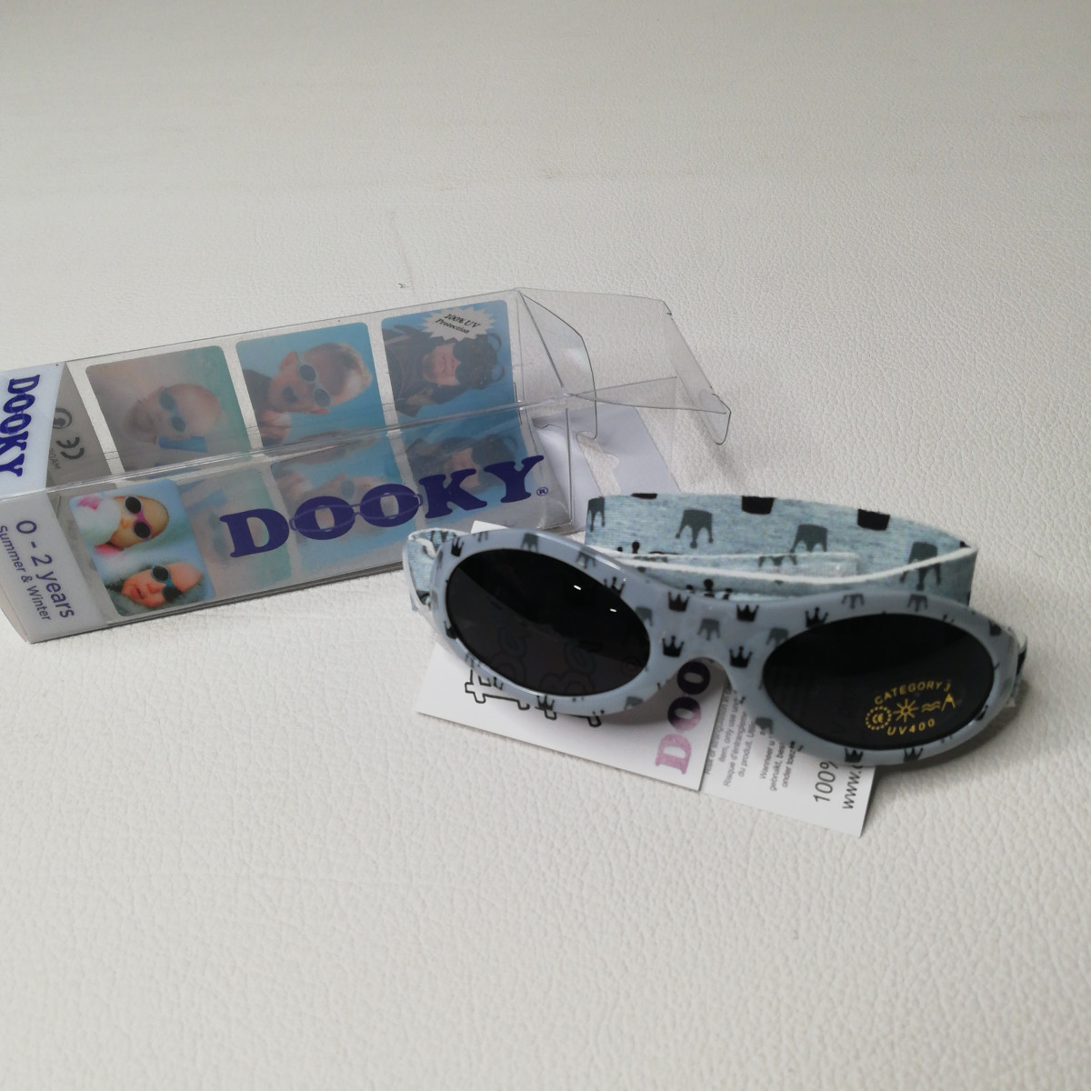 Lunette de soleil Dooky Baby banz de 0 à 2 ans - Couronnes grise - photo 6