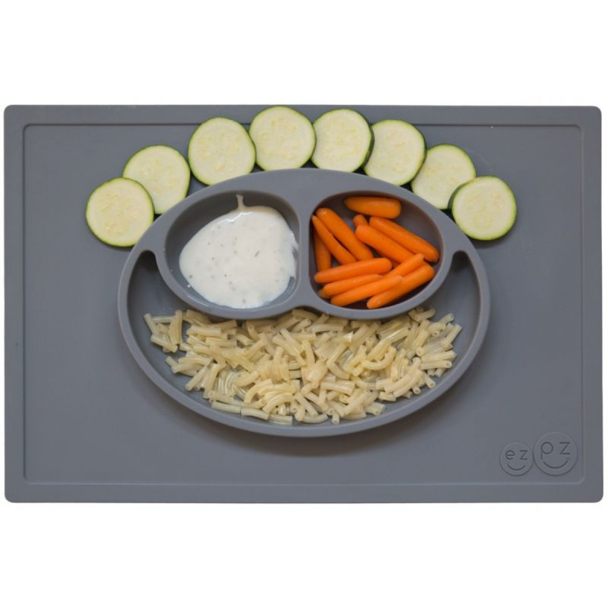 Set de table Happy Mat gris - photo 7