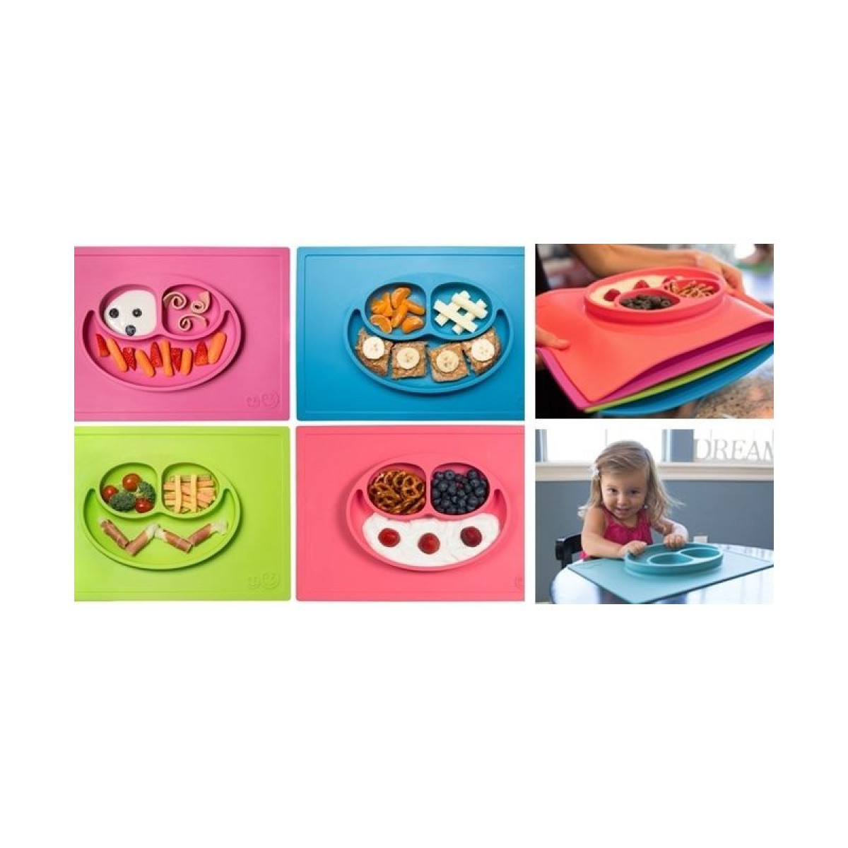Set de table Happy Mat gris - photo 8
