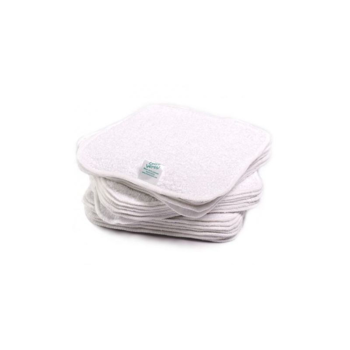 Recharge de 25 lingettes lavables coton bio blanc - photo 6
