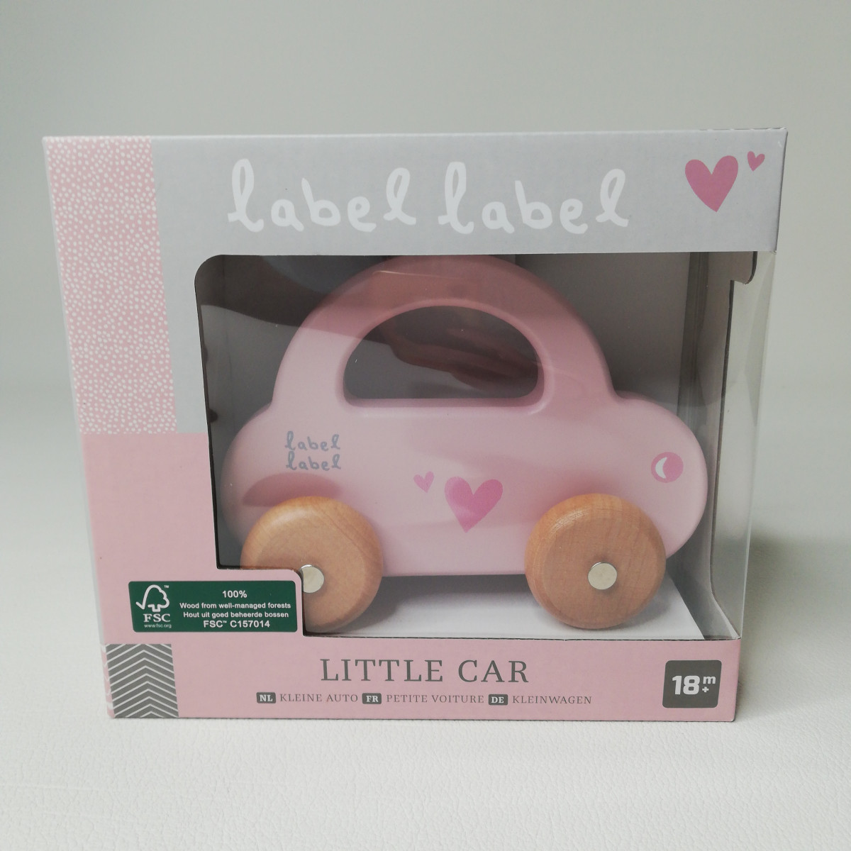 Petite voiture Label label pink - Boutique Toup'tibou - photo 6