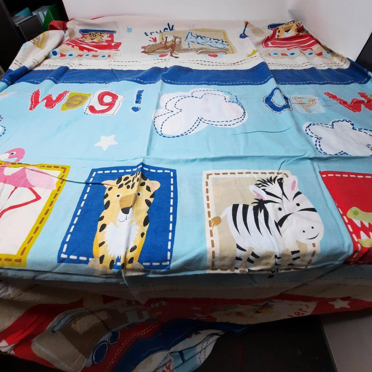 Housse de couette + taie 1 personne - Boutique Toup'tibou - photo 7