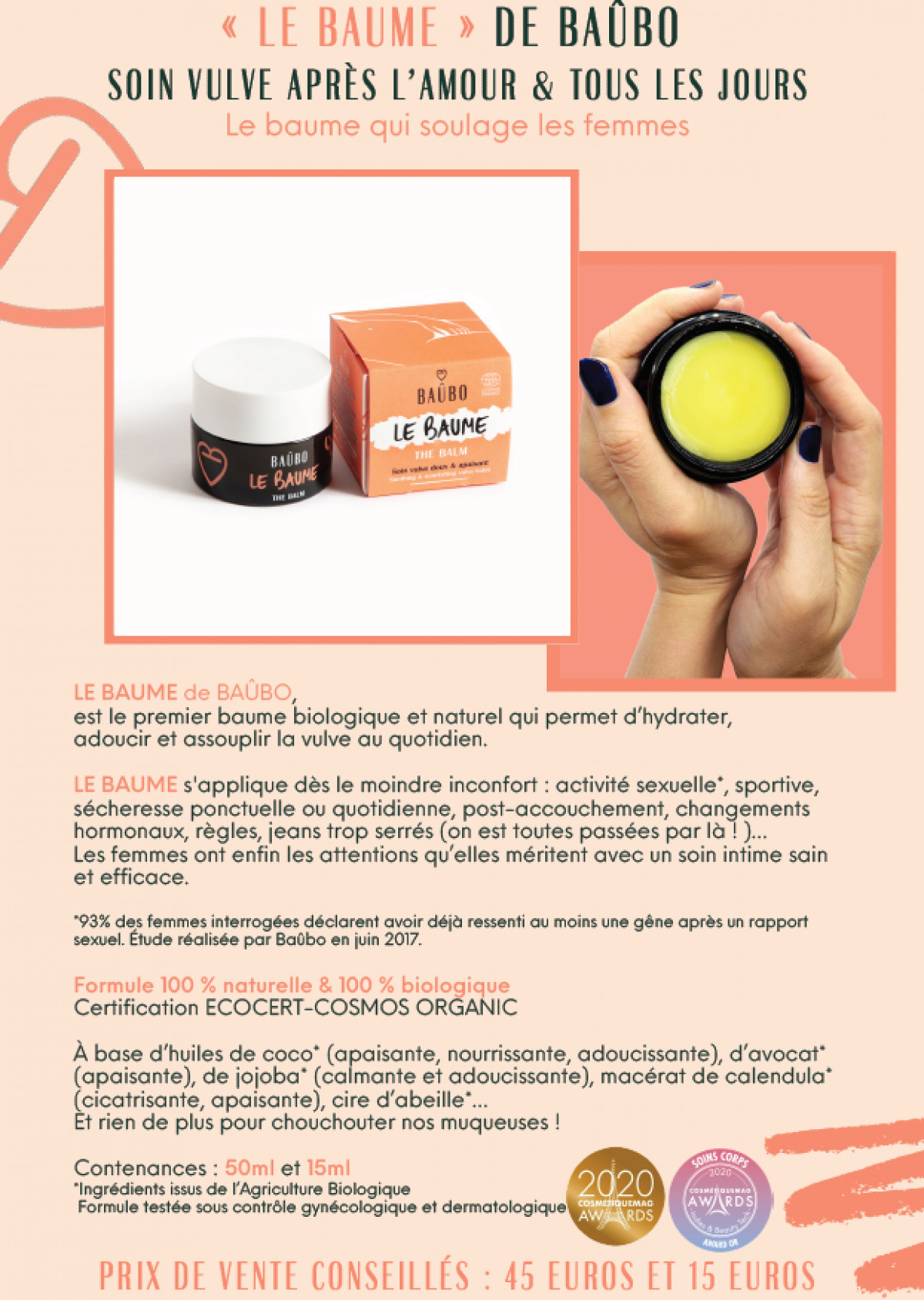 Le Baume Soin vulve - Boutique Toup'tibou - photo 6