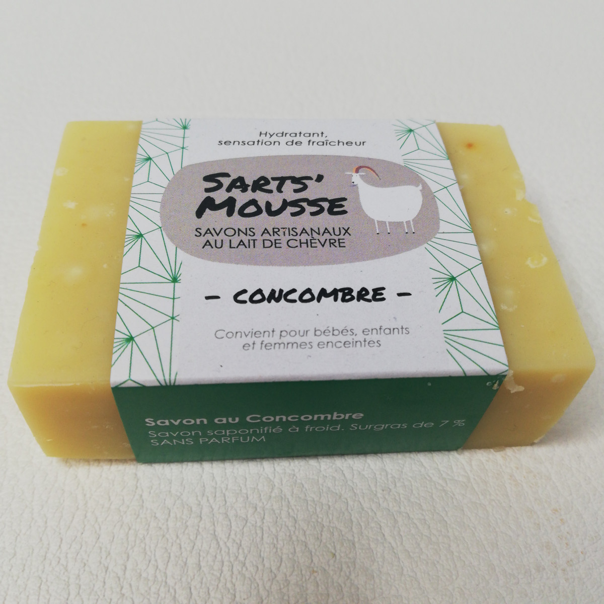 Savon Sart's mousse - Concombre - Boutique Toup'tibou - photo 6