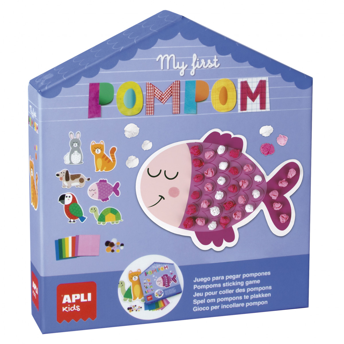 Boite My first pompom +3A - Boutique Toup'tibou - photo 6