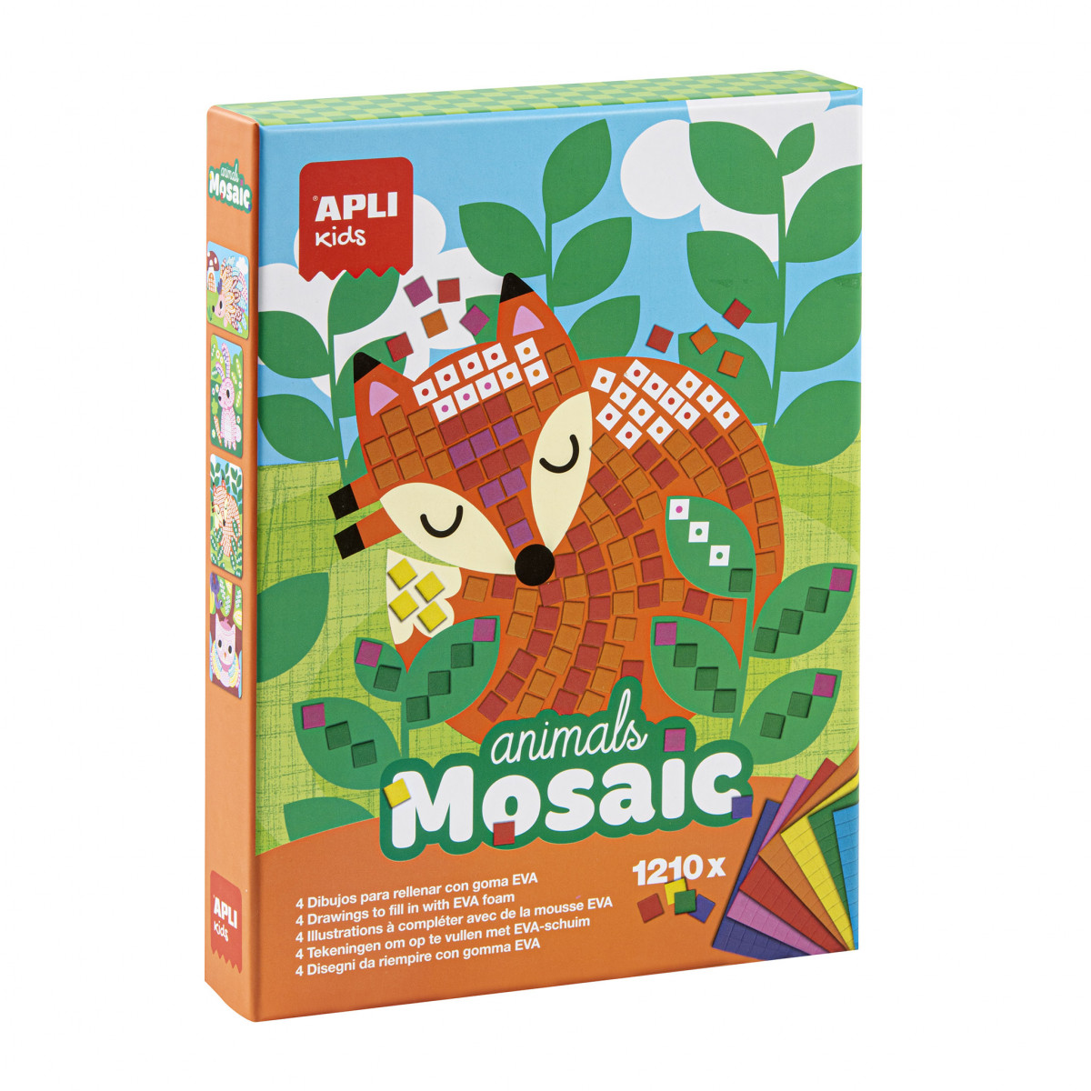 Kit mosaique mousse Animaux +4A - Boutique Toup'tibou - photo 6