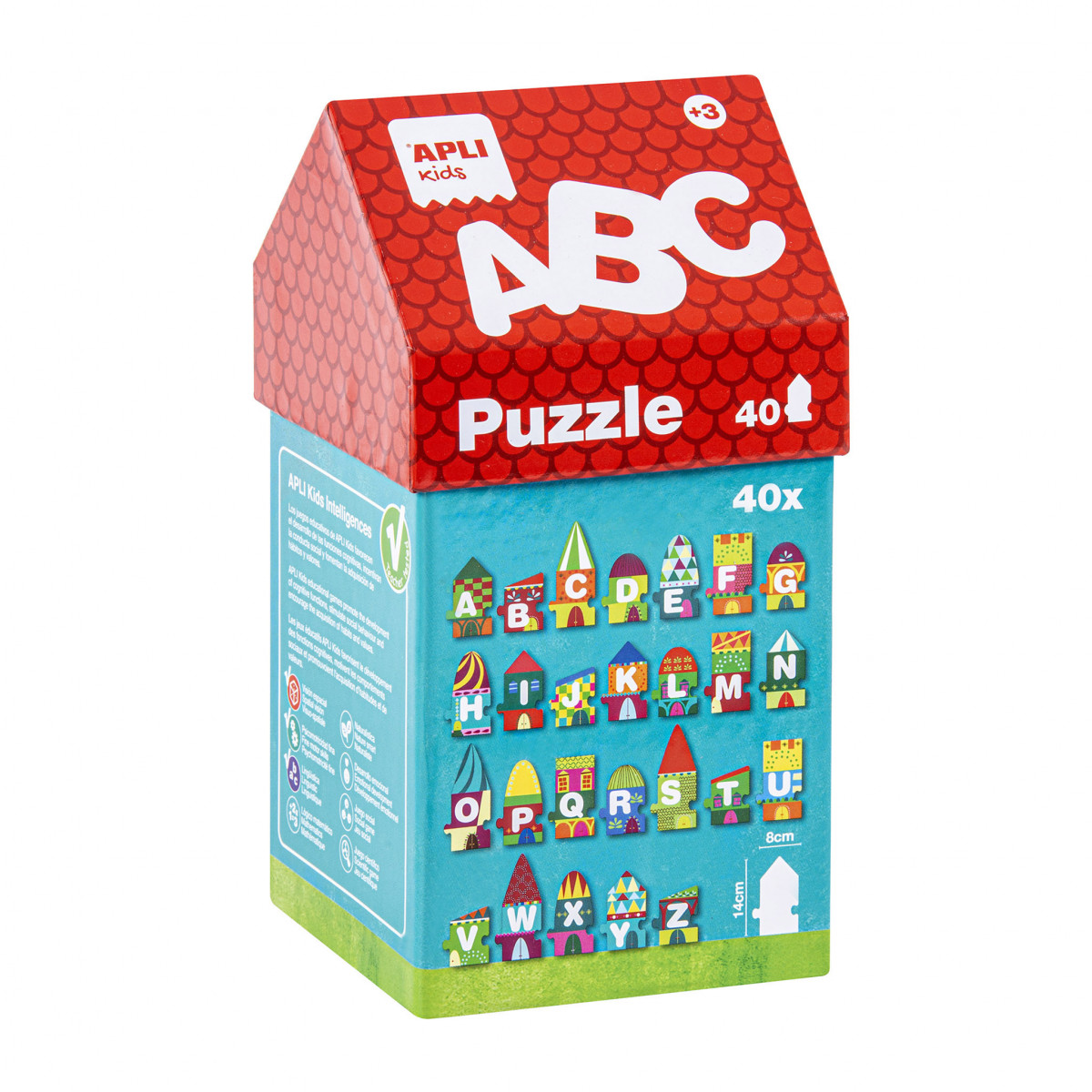 Boite puzzle maisonnette ABC +3A - Boutique Toup'tibou - photo 6