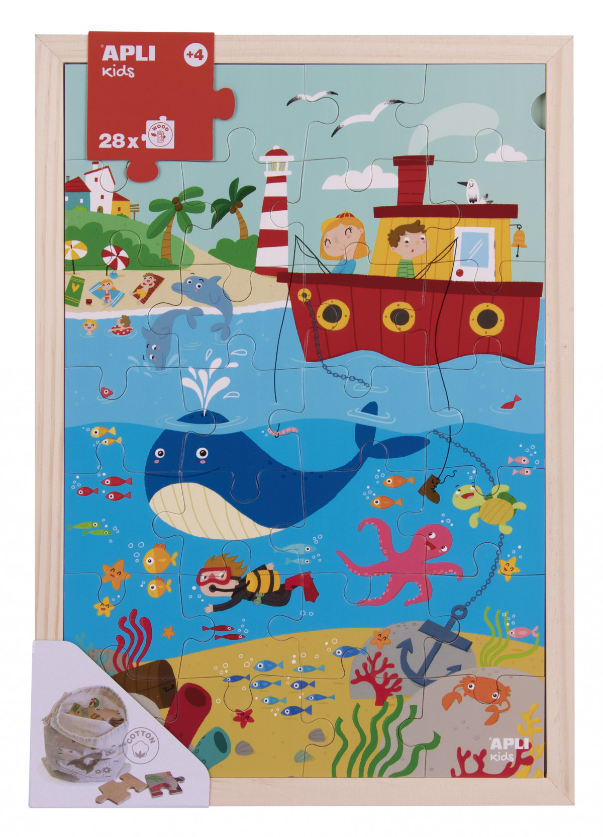 Puzzle niveau Océan +4A - Boutique Toup'tibou - photo 6