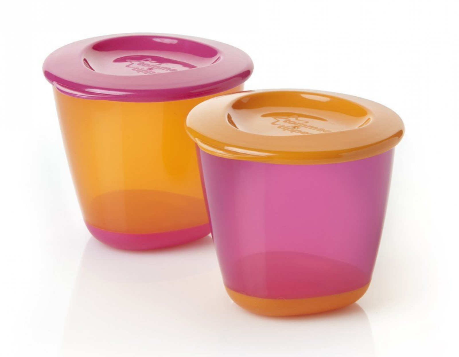 Lot de 2 petit pots de conservation rose - photo 6