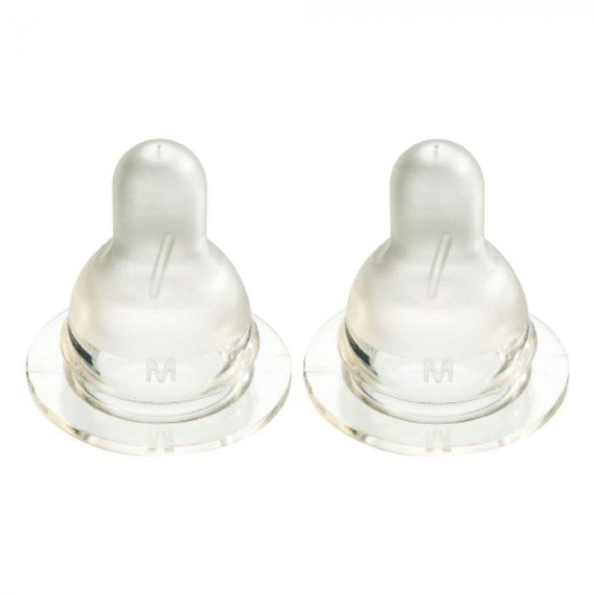 Lot de 2 tétines ronde en silicone 1m+ - Boutique Toup'tibou - photo 6