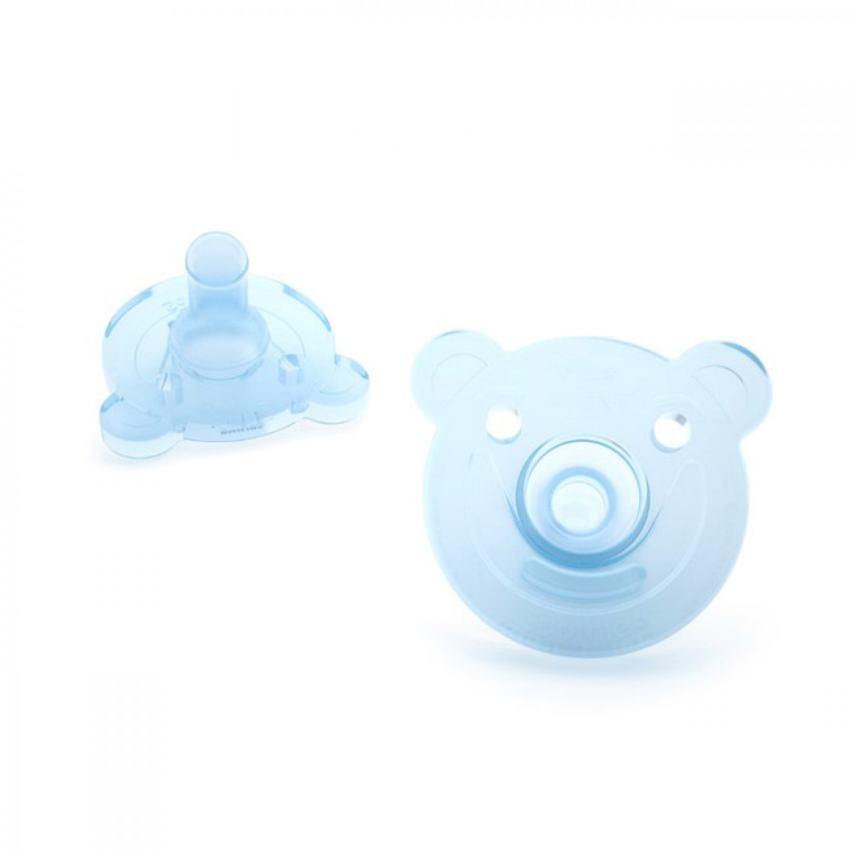 Lot de 2 sucettes - Soothie- bleu 0-3m - photo 9