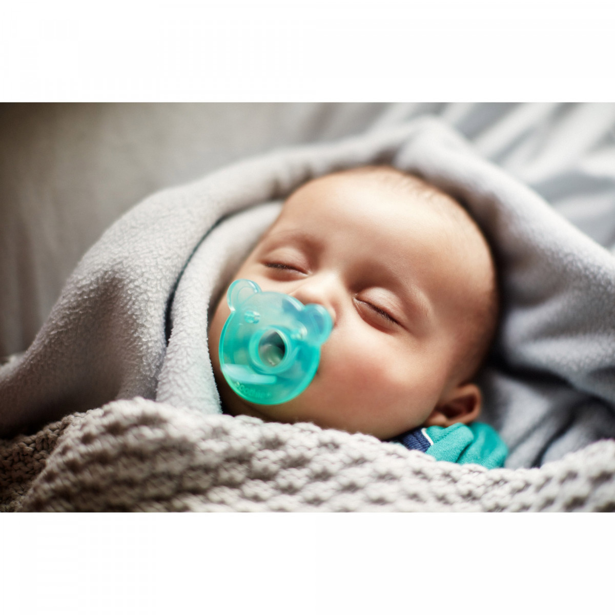 Lot de 2 sucettes - Soothie- bleu 0-3m - photo 10