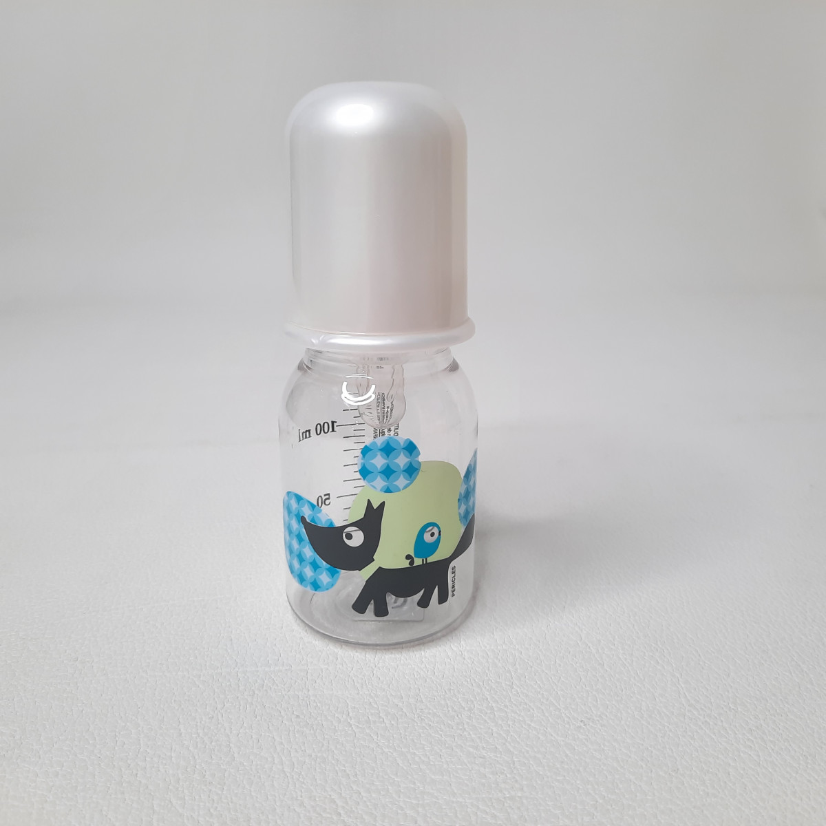 Petit biberon blanc et bleu 125ml - Boutique Toup'tibou - photo 6