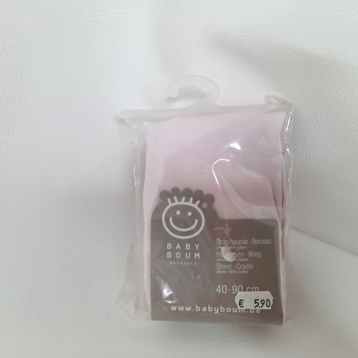 Drap housse nacelle vieux rose 40*90 - Boutique Toup'tibou - photo 6