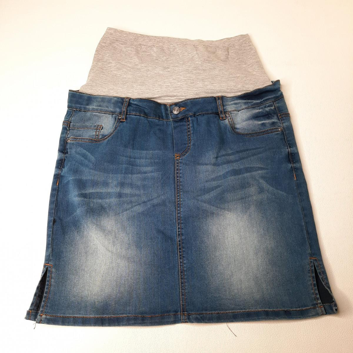 Jupe en jeans Taille 40/L neuf - Mama Licious - photo 6