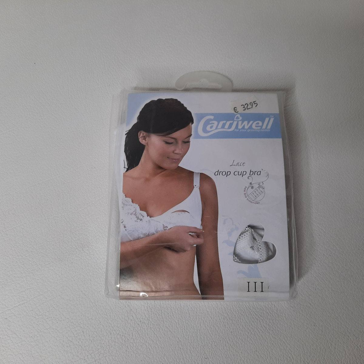 Soutien-gorge d'allaitement en dentelle blanc Taille III - photo 6